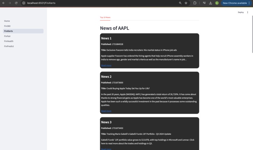 FinBridge – screenshot 7
