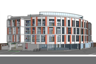 4-storey Building Architectural BIM Model