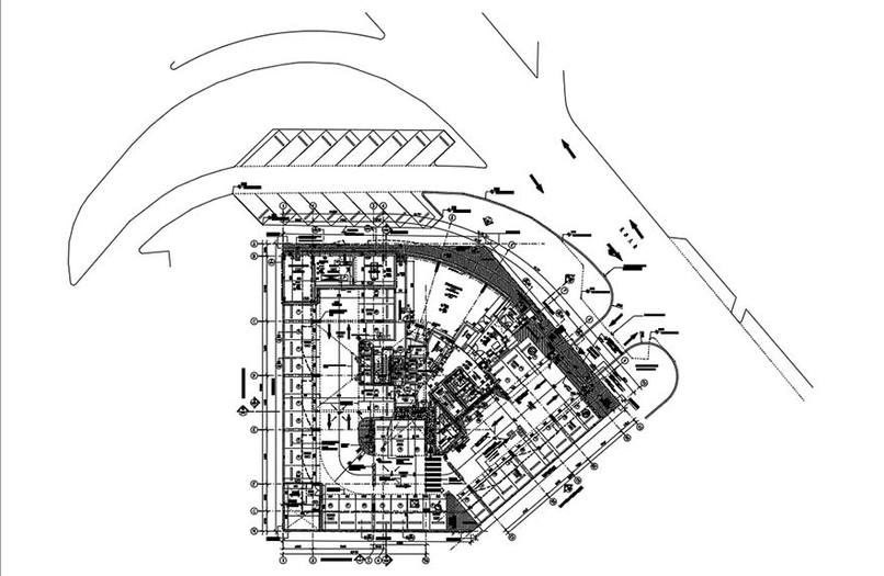 4-storey Building Architectural BIM Model – screenshot 3