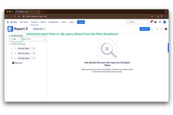 Report X – screenshot 2