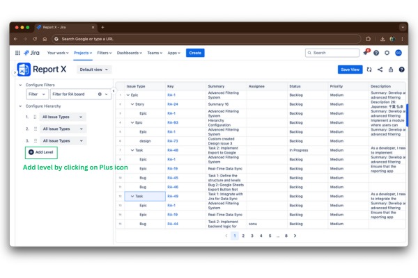 Report X – screenshot 7