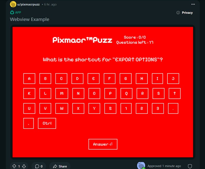 Pixmacr Puzz – screenshot 1