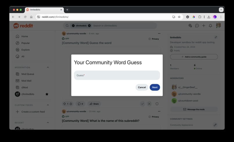 Community Word – screenshot 1