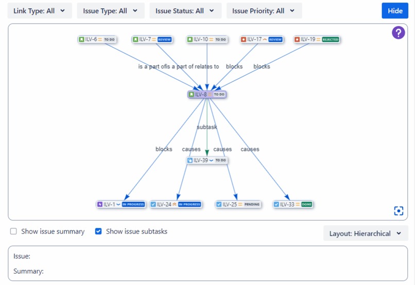Issue Links Viewer – screenshot 5