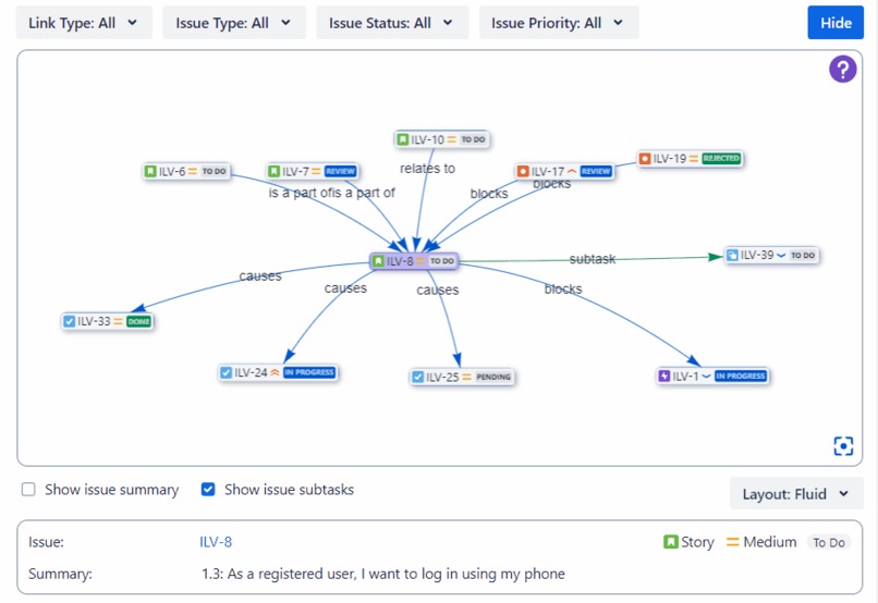 Issue Links Viewer – screenshot 7