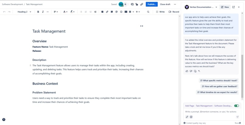 Veritas AI – screenshot 2