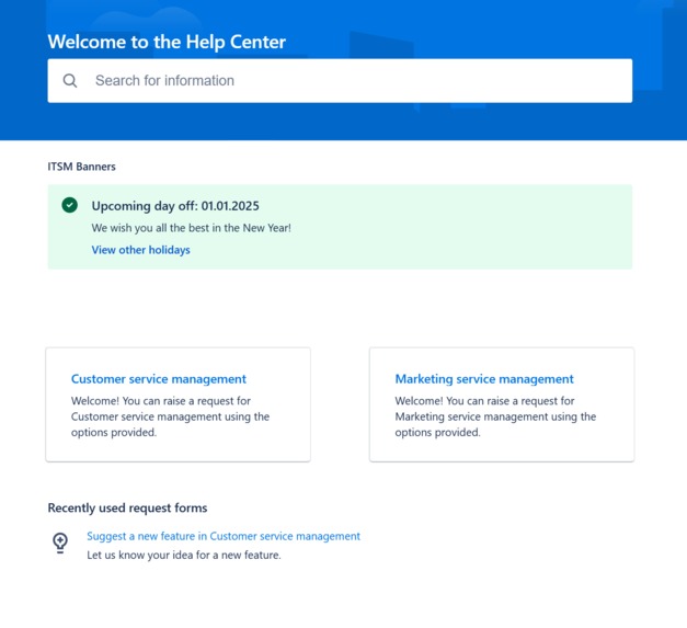 ITSM Banners – screenshot 6
