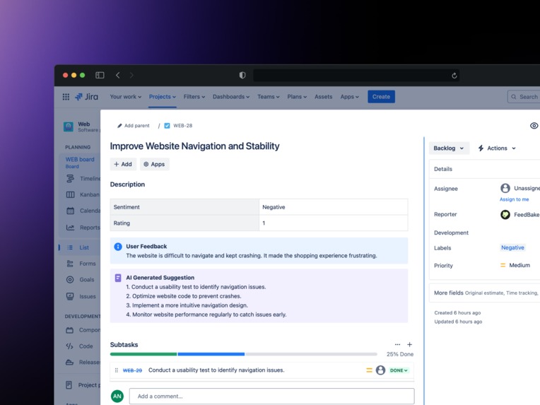 FeedBake – screenshot 4