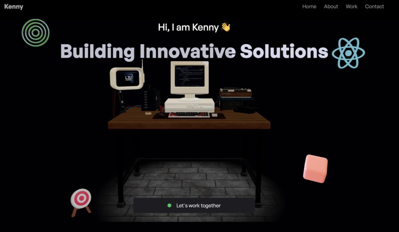 Kenny's Portfolio – screenshot 1