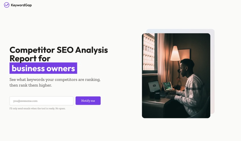 Keyword Gap – screenshot 1