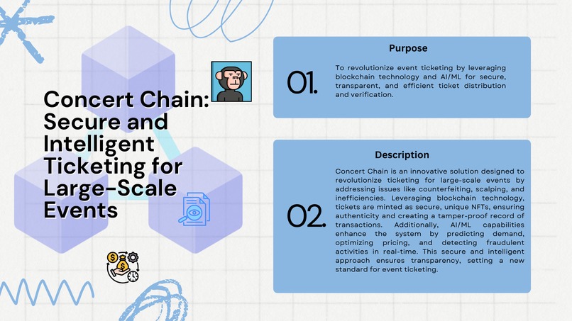 Concert Chain: Secure and Intelligent Ticketing  – screenshot 1