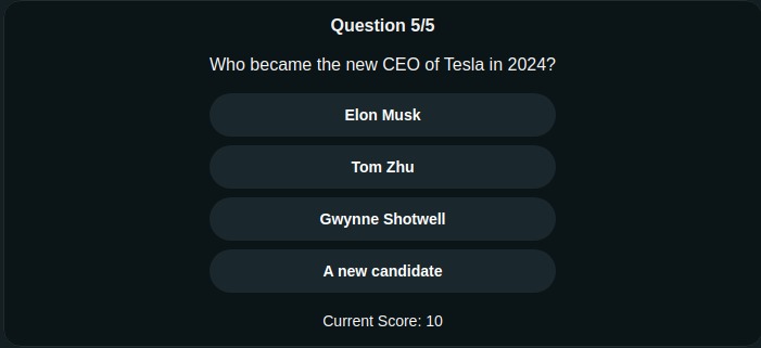 Trivia Game – screenshot 6