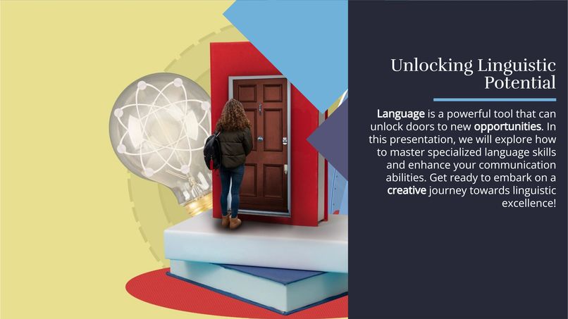 a 5-slide pitch deck for a specialized language – screenshot 4