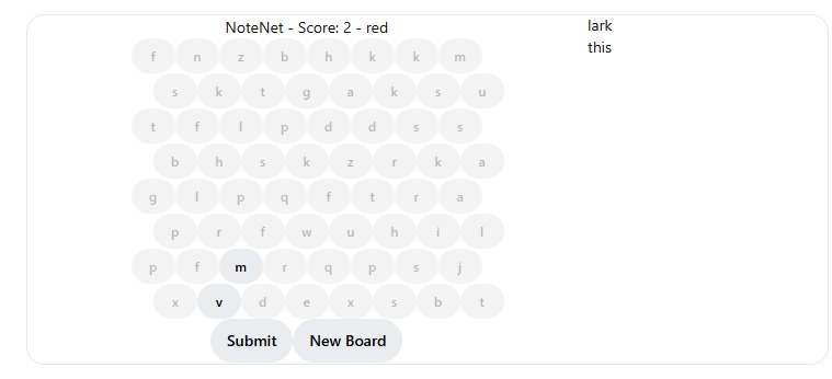 NoteNet – screenshot 1