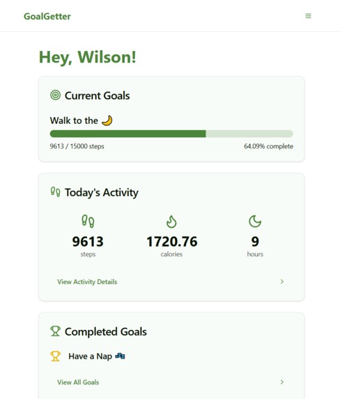 GoalGetters – screenshot 3