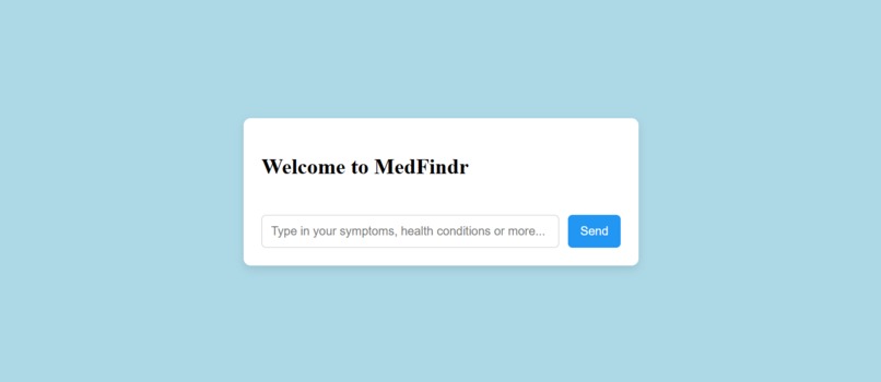 MedFindr – screenshot 1