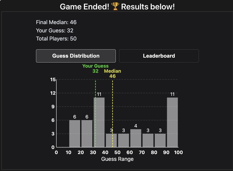 The Median Gamble [Puzzle Category] – screenshot 2