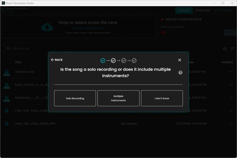 Music Transcription Studio – screenshot 3