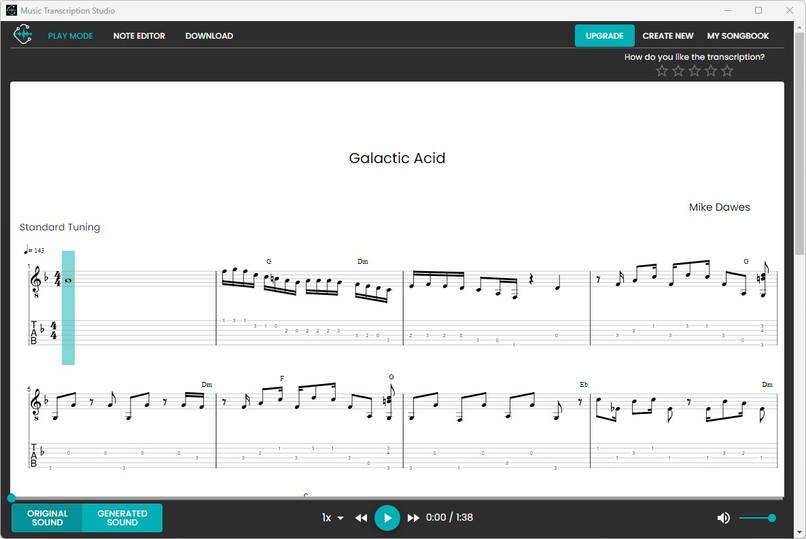Music Transcription Studio – screenshot 4