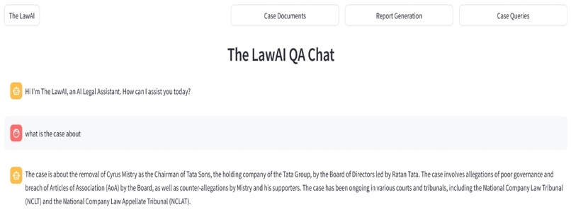 The LAW AI - GenAI Legal Research Assistant – screenshot 3