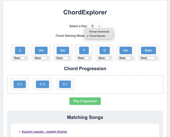 ChordExplorer – screenshot 1
