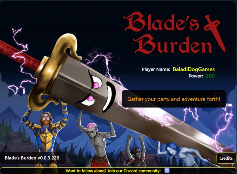 Blade's Burden – screenshot 1