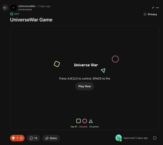 UniverseWar – screenshot 2