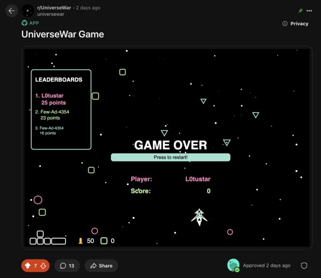 UniverseWar – screenshot 3