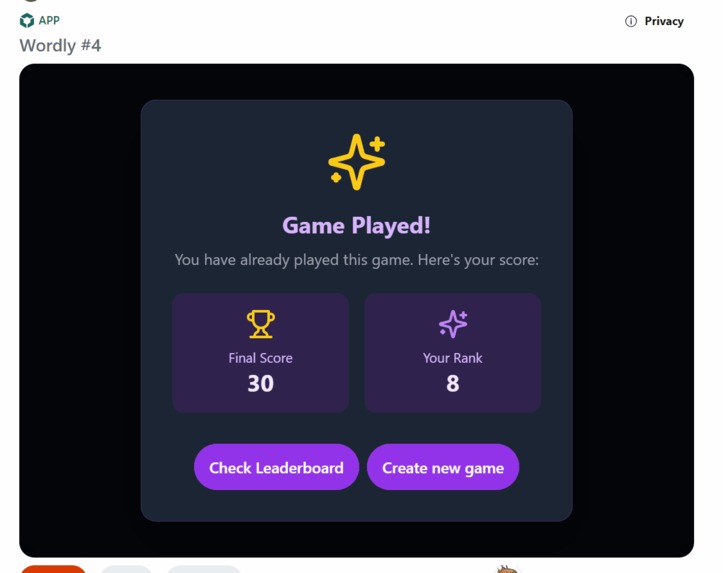 Wordly – screenshot 2