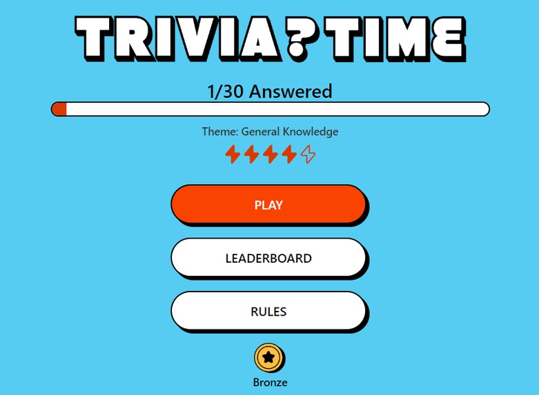 Trivia Time – screenshot 1