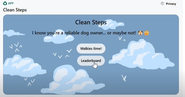 Clean Steps – screenshot 1