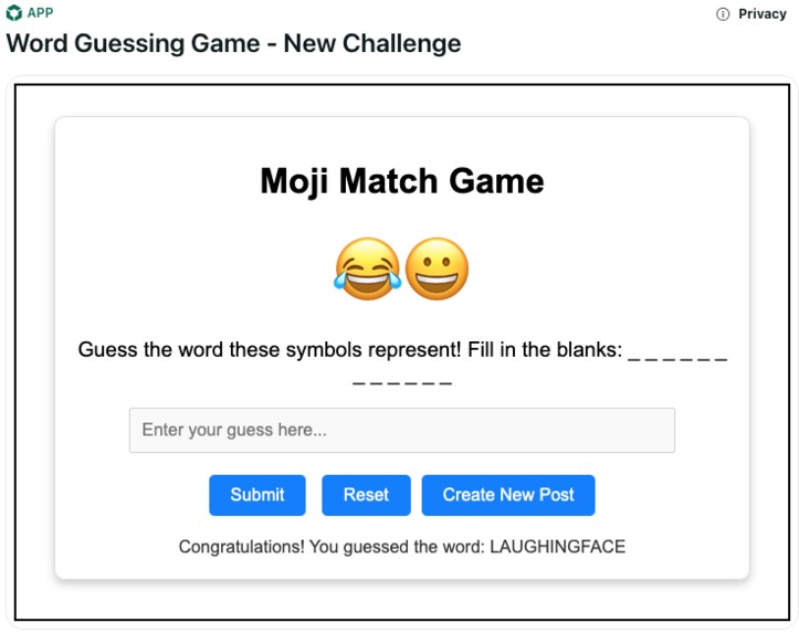 Moji Match game – screenshot 1
