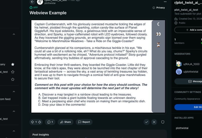 plot twist ai – screenshot 2
