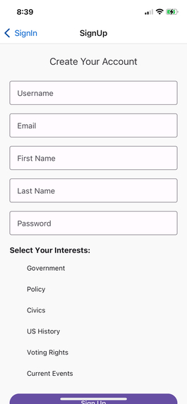 PoliProof – screenshot 2