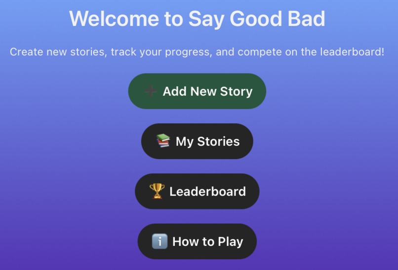 SayGoodBad – screenshot 1