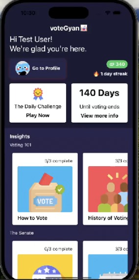 voteGyan – screenshot 1