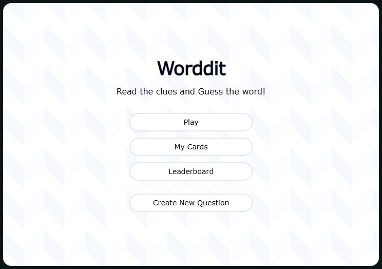 Worddit – screenshot 1