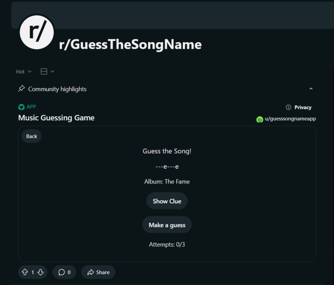 Guess The Song Name – screenshot 3