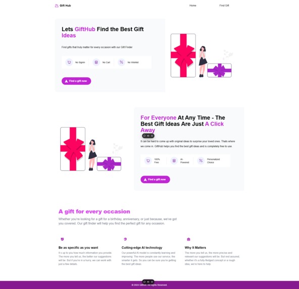 GiftHub – screenshot 1