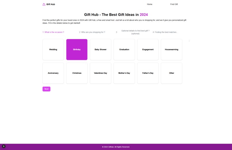 GiftHub – screenshot 2