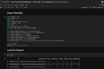 Toxic Comment Classifier | Devpost