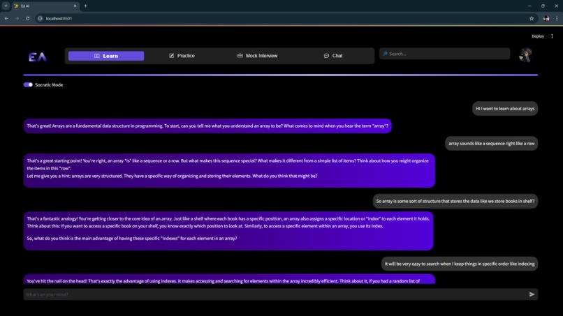 ED AI – screenshot 3