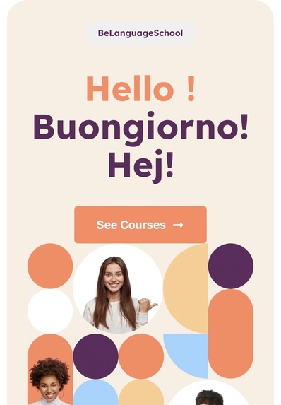 BeLangSchool – screenshot 1