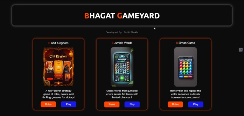 Bhagat GameYard – screenshot 1