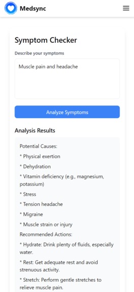 MedSync – screenshot 2