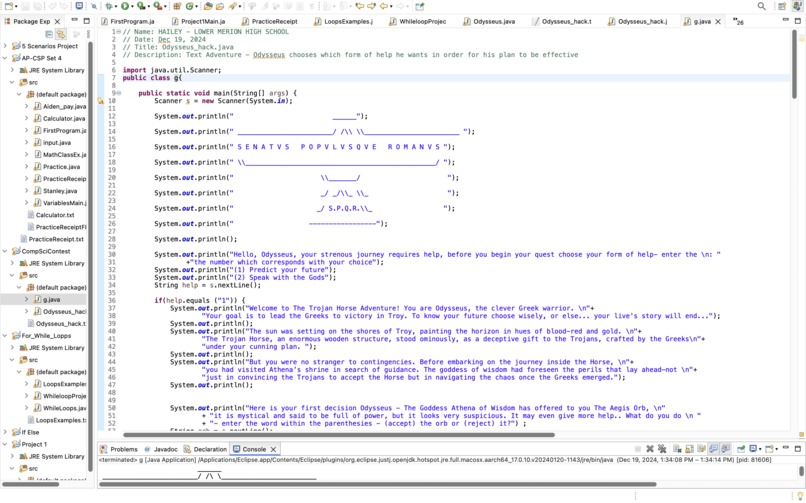 Odysseus's Journey - Text Adventure – screenshot 1