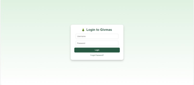 Givmas – screenshot 1