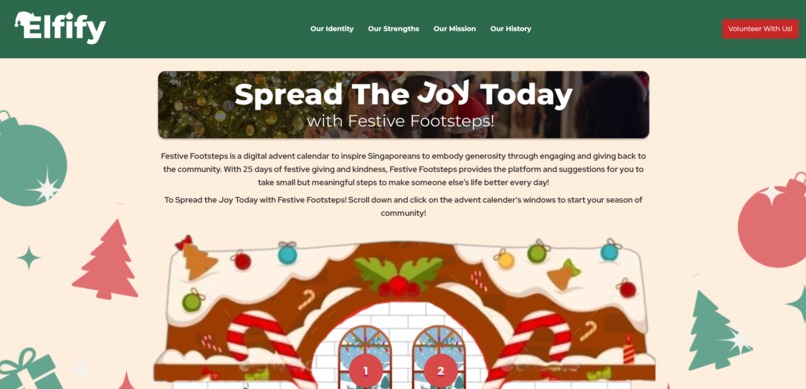 Festive Footsteps – screenshot 1