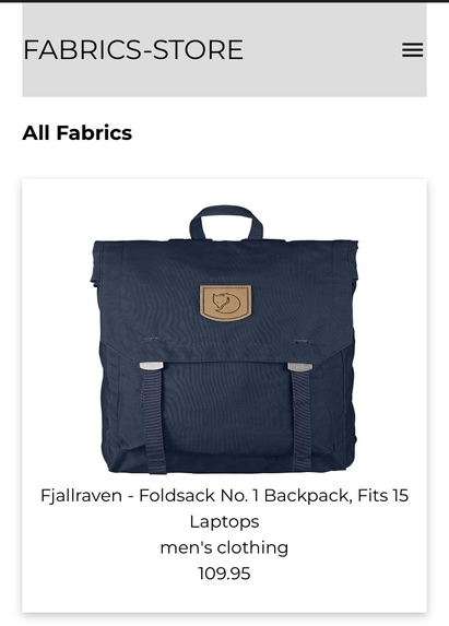 Fabric-Store – screenshot 1