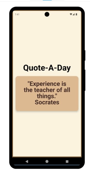 Quote A Day – screenshot 1